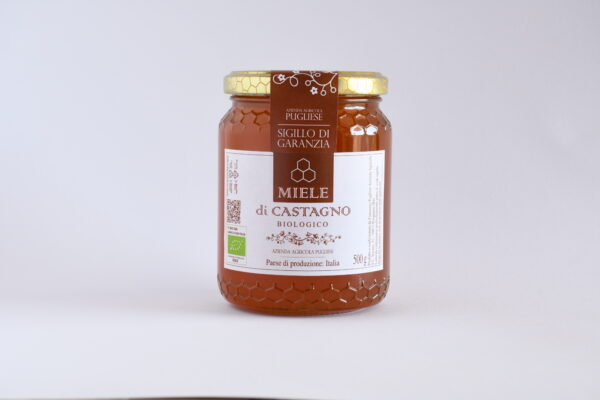 Miele di castagno biologico